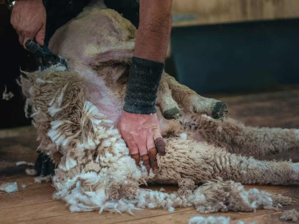 How to shear a sheep for beginners?