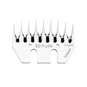 BEIYUAN Amyant 9-tooth Straight Combs