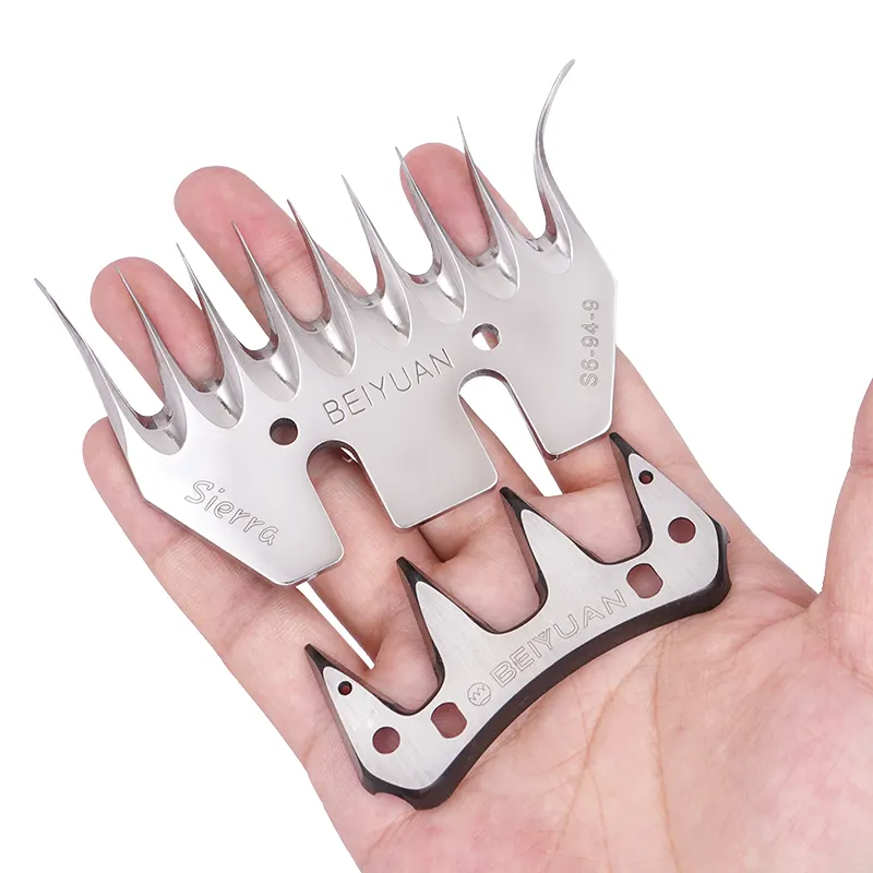 BEIYUAN 9Teeth  Curved Shearing Combs