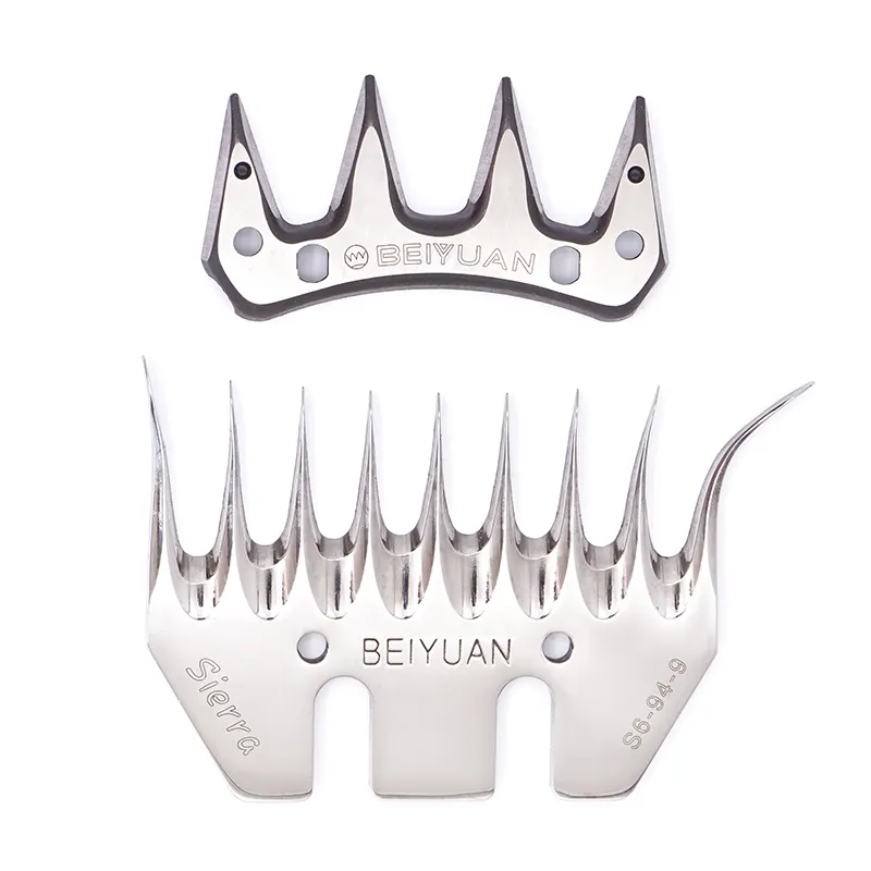 BEIYUAN 9Teeth  Curved Shearing Combs