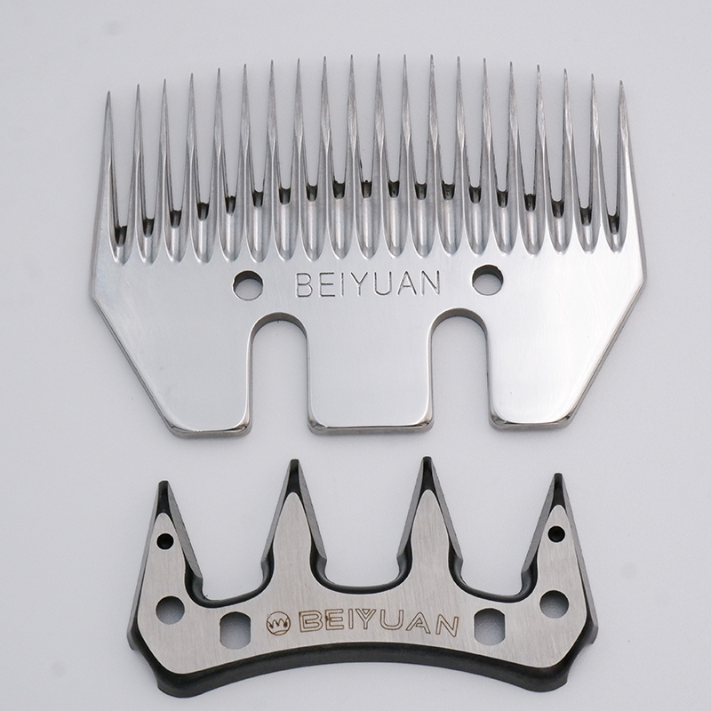 BEIYUAN 20Teeth Straight Sheep Shearing Combs and Blades