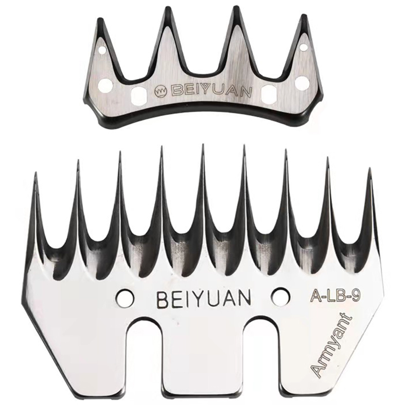 BEIYUAN 9Teeth Straight Sheep Shearing Combs and Blades